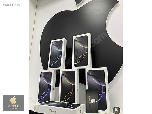 İkinci El ve Sıfır Alışveriş / Cep Telefonu & Aksesuar / Cep Telefonu / Apple / iPhone 16 Pro