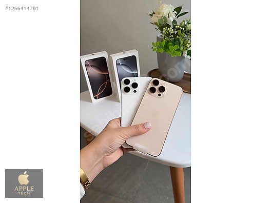 Sıfır 128 GB Apple iPhone 16 Pro iOS Cep Telefonu