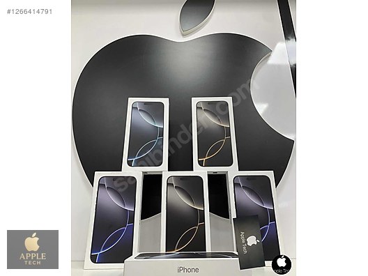 Sıfır 128 GB Apple iPhone 16 Pro iOS Cep Telefonu