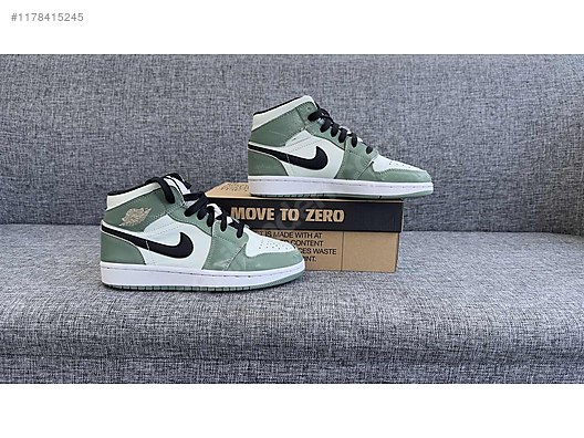 Nike Air Jordan 1 Mid Dutch Green at sahibinden 1178415245