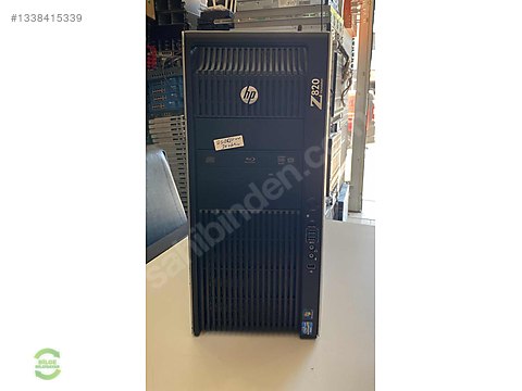 HP Z820 2XE5-2687WCPU 32 GB RAM 1GB EKRAN KARTI on sahibinden.com
