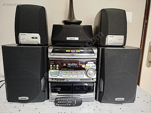 PHILIPS FW 880W KUMANDALI ÖZEL MODEL SORUNSUZ TEMİZ MÜZİK SETİ