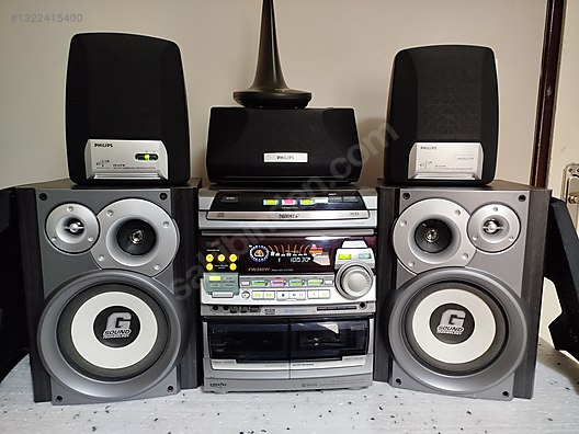 PHILIPS FW 880W KUMANDALI ÖZEL MODEL SORUNSUZ TEMİZ MÜZİK SETİ