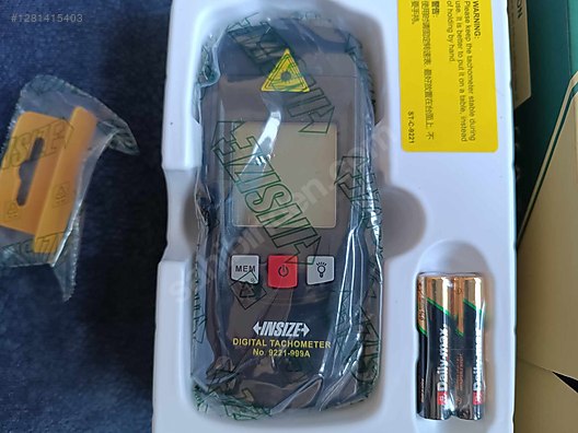 İkinci El ve Sıfır Alışveriş / Teknik Elektronik / Test & Ölçüm Cihazı / Takometre