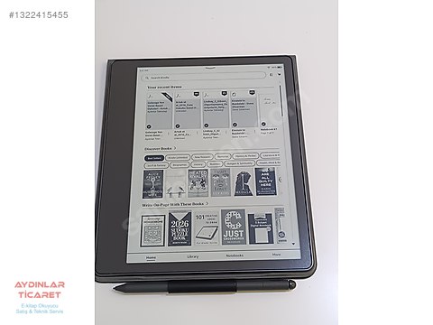 Amazon Kindle Scribe 2022 64gb Premium Pen + Orijinal Kılıf