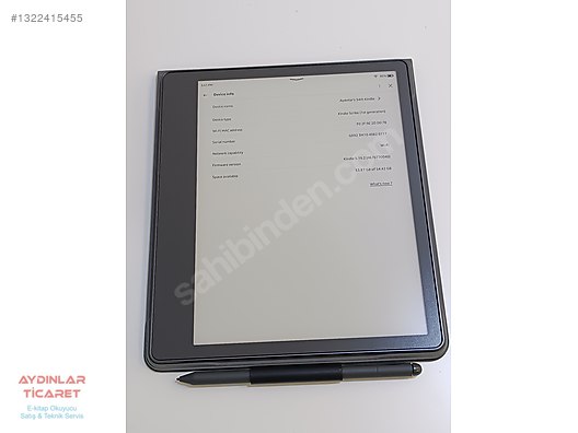 Amazon Kindle Scribe 2022 64gb Premium Pen + Orijinal Kılıf