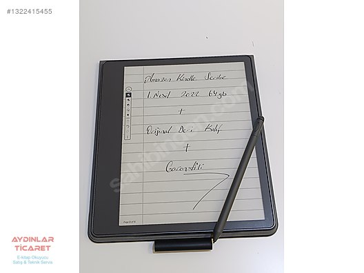 r*u様 Kindle Scribe 第1世代(2022) 64G プレミアムペ Amazon Kindle Scribe 2022 64gb Premium Pen + Orijinal Kılıf