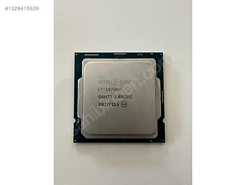 İntel Core i7 10700k 3.80Ghz İşlemci sahibinden.comda - 1329415529