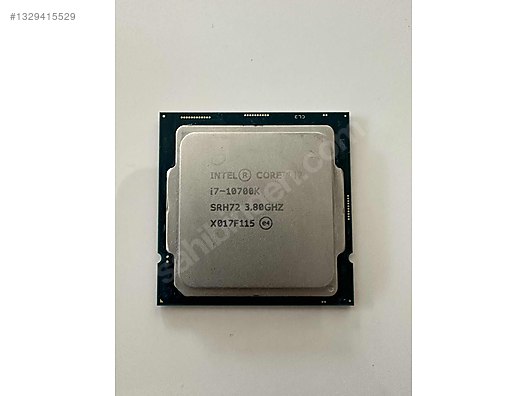 İntel Core i7 10700k 3.80Ghz İşlemci sahibinden.comda - 1329415529