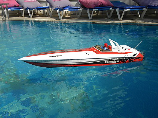 Shockwave 55 rc boat deals