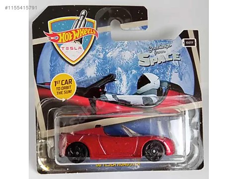 Hot wheels tesla greetings best sale from space