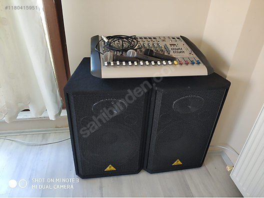 Behringer Eurolive VS-1520 38 Cm 150/600 Watt Çift Yollu Pasif at  sahibinden.com - 1180415951