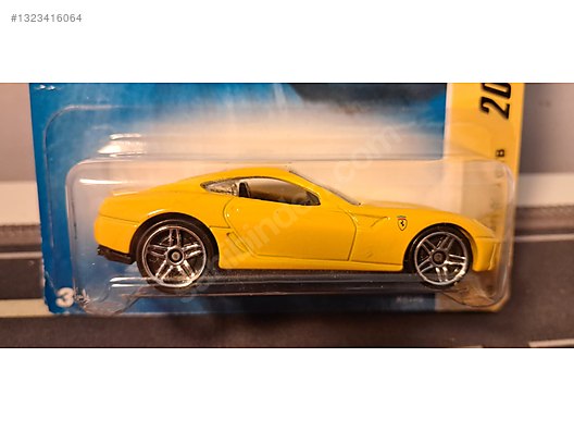 レア！イエローレムリアン　ハイクオリティ HOT WHEELS FERRARI 599 GTB FIORANO - ŞEFFAF KORUMA KABI on