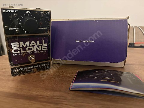 Electro Harmonix Small Clone Chorus - Efekt Pedalı ve Diğer