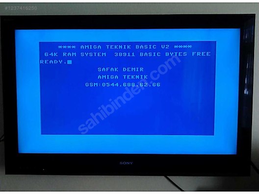 Commodore vic 20 c16 c64 c128 serisi için video kablosu - Atari Aksesuarları sahibinden.com'da!