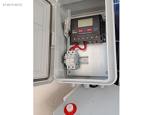 Güneş Enerjisi Sistemi - güneş paneli 240 amper JEL akü solar şarj kontrol cihazı