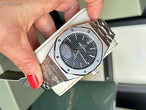 Audemars Piguet Audemars Piguet saat silver elik Black at