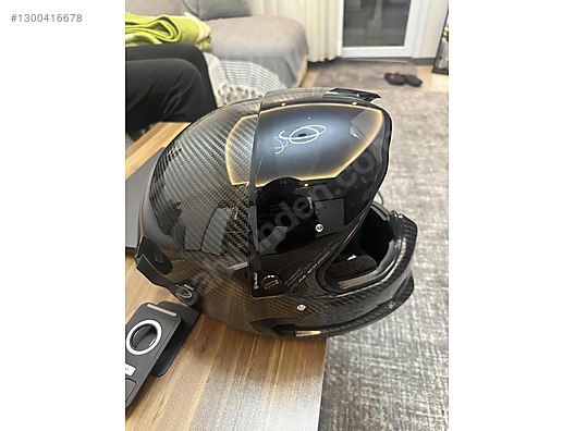 Ruroc Atlas 4.0 karbon + harman kardon intercom L beden FIRSAT! on