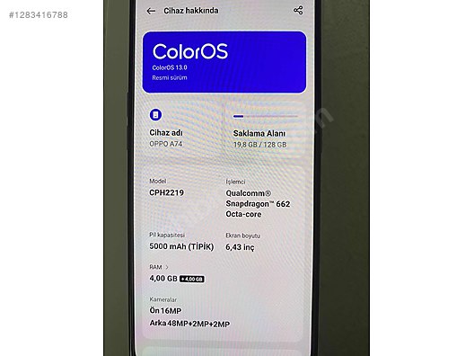 Used & Brand New Items / Cell Phones & Accessories / Cell Phones / Oppo / A74