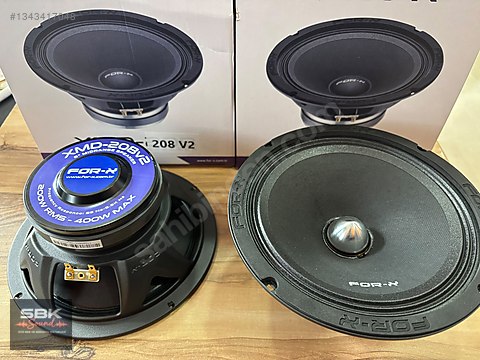Hoparlör / Midrange / SBK SOUND'DAN FORX XMD 208 V2 MİDRANGE 400