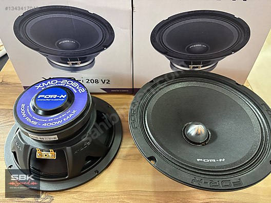 Hoparlör / Midrange / SBK SOUND'DAN FORX XMD 208 V2 MİDRANGE 400