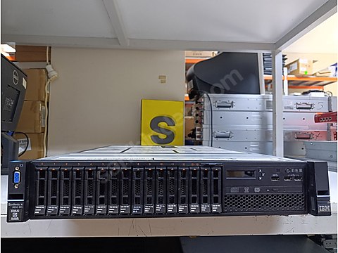 LENOVO X3650 M5 2X 2699 V4/88Ç/128GB RAM 16X 600 SAS 12Gb DİSK