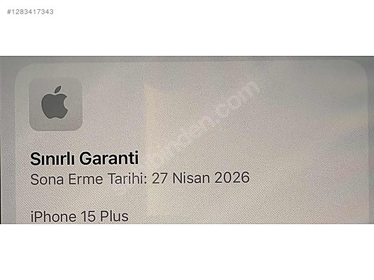 İkinci El ve Sıfır Alışveriş / Cep Telefonu & Aksesuar / Cep Telefonu / Apple / iPhone 15 Plus