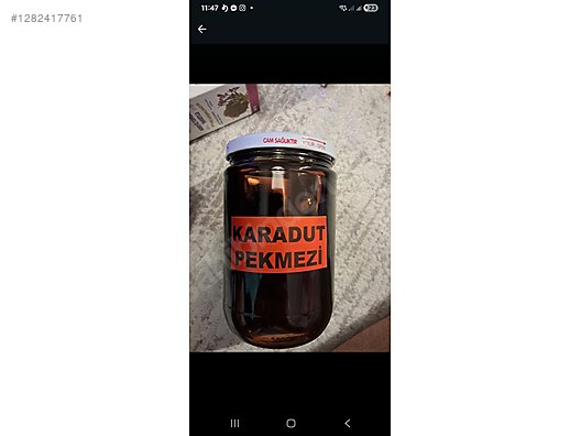 İkinci El ve Sıfır Alışveriş / Yiyecek & İçecek / Şarküteri / Pekmez