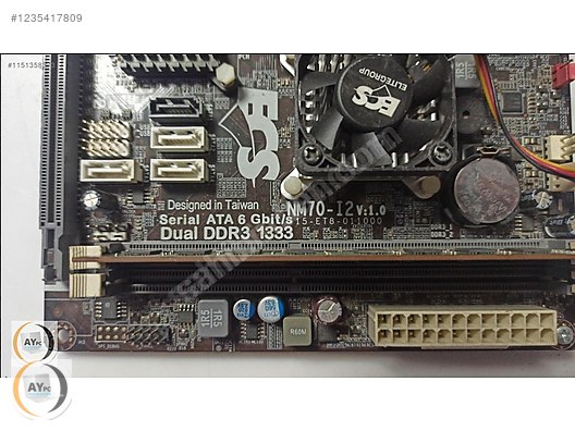 ECS NM70-I2 V1.0 INTEL CELERON ITX ENDÜSTRİYEL ANAKART E113 - Anakart ve Tüm Masaüstü Bilgisayar Parçaları sahibinden.com'da