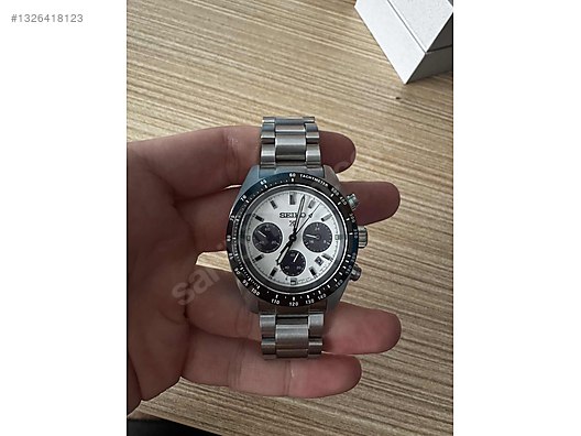 Seiko / SEIKO PROSPEX SSC813 PANDA KADRAN CHRONOGRAPH KOL SAATİ on