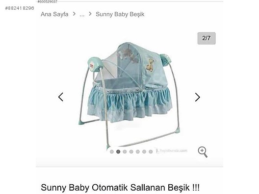 Besik Karyola Otomatik Sallanir Besik Sahibinden Comda 882418296