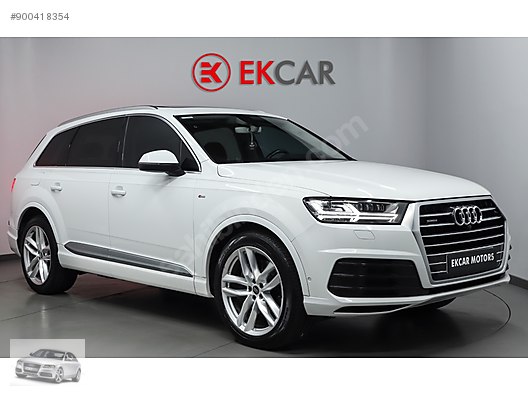 audi q7 3 0 tdi quattro ekcar dan 2016 q7 sline isitma sogutma 7 kisilik tamful hatasiz at sahibinden com 900418354