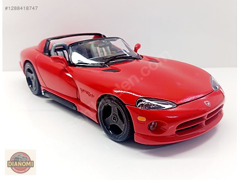 Burago Diecast Model 1:18 Dodge Araba - 1288418747