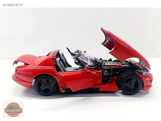 Burago Diecast Model 1:18 Dodge Araba - 1288418747