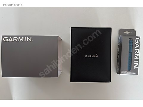 Garmin Fenix 7 Sapphire Solar Titanyum + Ekstra Kordon (Kutulu