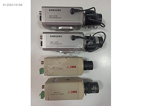 Diğer / SAMSUNG SDC-313B CCTV X 2 & 3MK-710 CCD KAMERA X2