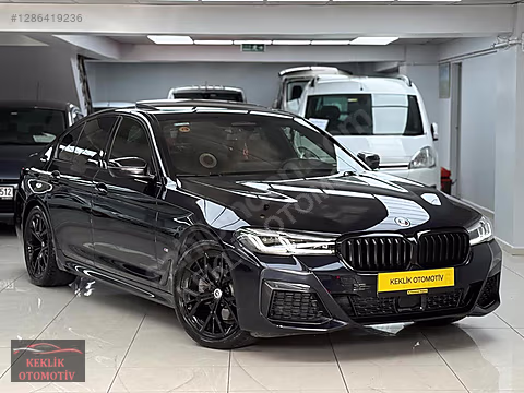 2022 BMW 520İ 50TH YEAR M EDİTİON CARBON SHADOW...