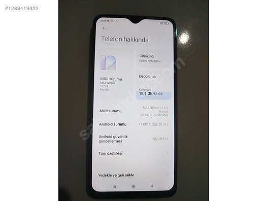 Used & Brand New Items / Cell Phones & Accessories / Cell Phones / Xiaomi / Redmi Note 8 Pro