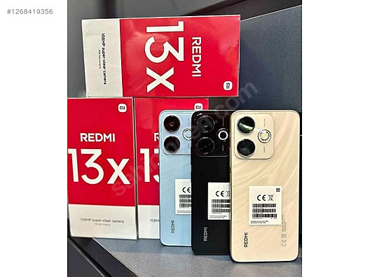 İkinci El ve Sıfır Alışveriş / Cep Telefonu & Aksesuar / Cep Telefonu / Xiaomi / Redmi 13X