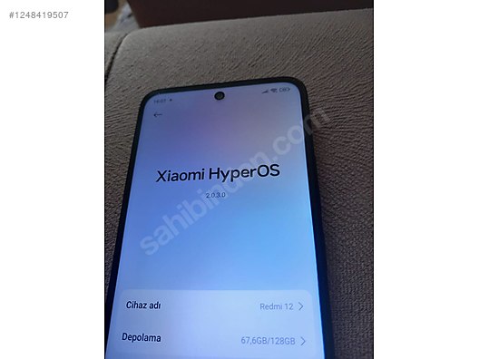 İkinci El ve Sıfır Alışveriş / Cep Telefonu & Aksesuar / Cep Telefonu / Xiaomi / Redmi 12