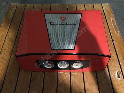 Tonino Lamborghini Humidor Monte Carlo Kırmızısı at  -  1045419647