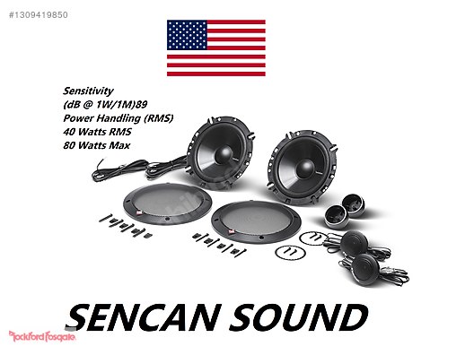 Hoparlör / Komponent / Rockford Fosgate Prime R165S Midbass