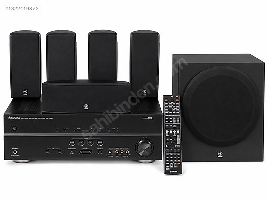 Yamaha / YAMAHA RX-V367 5.1 EV SİNEMA SİSTEMİ+AKTİF SUBWOOFER+ORJ