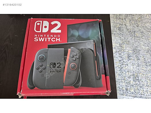 Nintendo Switch 2 Full Set + 24 TANE OYUN + 256 GB microSD EX