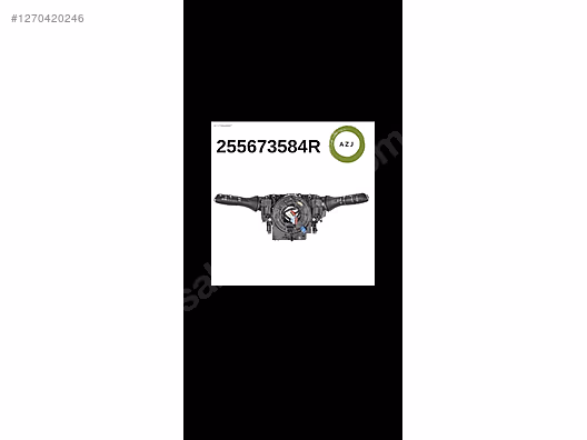 255673584R Megane4-Kadjar Direksiyon Kumanda Ünitesi Komple