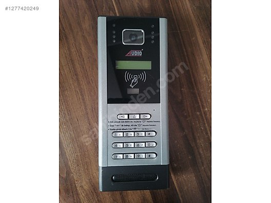 Audio kameralı şifreli kartlı geçiş zil paneli - Diyafon & Zil ve Yapı Malzemeleri sahibinden.com'da