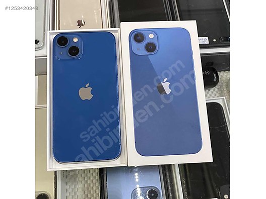 Apple / iPhone 13 / İPHONE 13 MAVİ KUTU FATURA MEVCUT DEĞIŞENSIZ