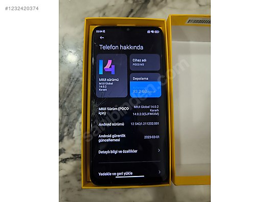 İkinci El ve Sıfır Alışveriş / Cep Telefonu & Aksesuar / Cep Telefonu / Xiaomi / Poco M3