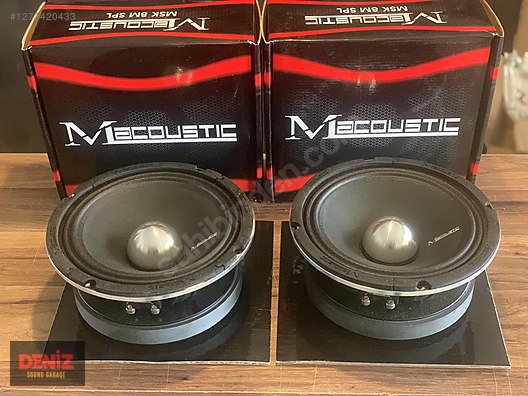 maco Hoparlör / Midrange / Macoustıc 20 cm Profesyonel Midrange MSK 8M