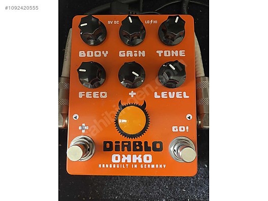 Okko Diablo Gain Plus overdrive distortion at sahibinden.com